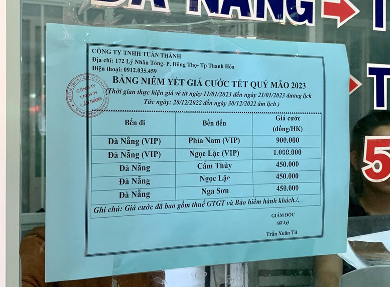 Đà Nẵng: Khan vé xe ngày cận Tết - Ảnh 3.