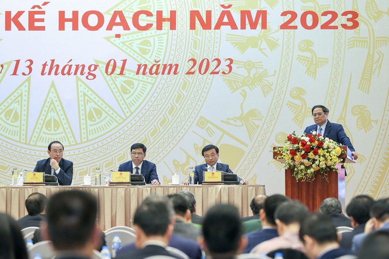 Thủ tướng Chính phủ dự Hội nghị tổng kết công tác năm 2022, triển khai nhiệm vụ năm 2023 ngành giao thông vận tải - Ảnh 1.