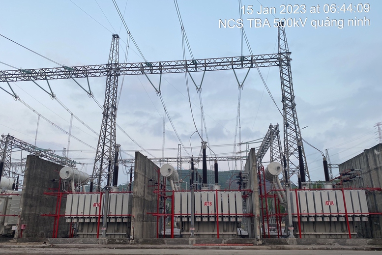 Hoàn thành nâng công suất trạm biến áp 500kV Quảng Ninh - Ảnh 1.