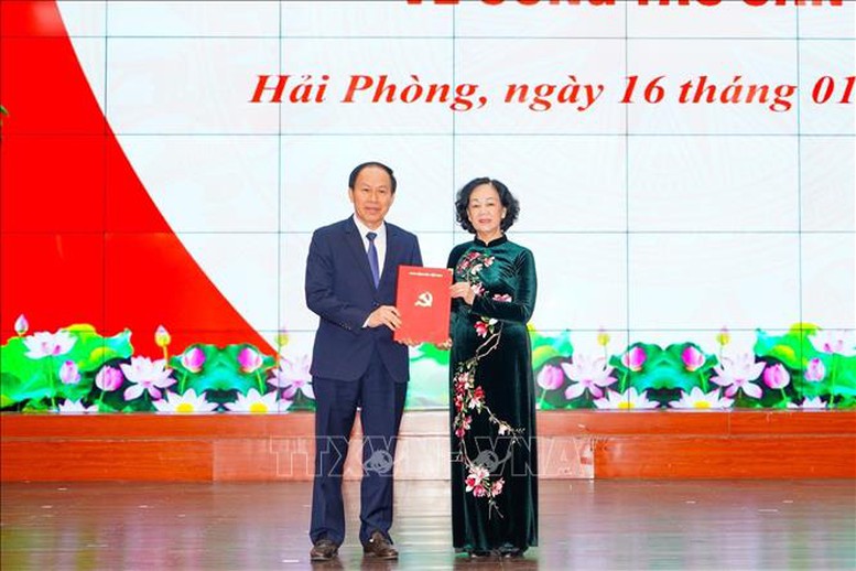 Ông Lê Tiến Châu làm Bí thư Thành ủy Hải Phòng - Ảnh 1.