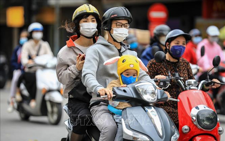 Không khí lạnh bao phủ Bắc bộ, nhiệt độ xuống thấp