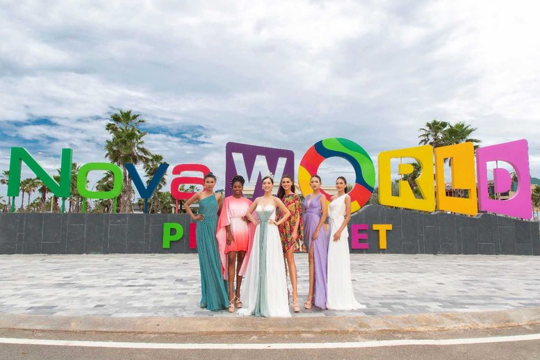 Miss Earth và NovaGroup làm đẹp các tuyến đường tại Phan Thiết - Ảnh 4.