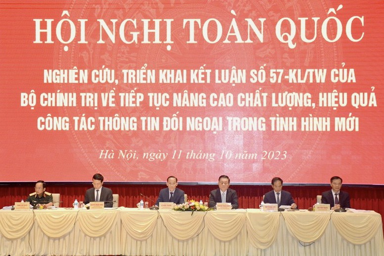 Nâng cao chất lượng, hiệu quả công tác thông tin đối ngoại trong tình hình mới - Ảnh 1.