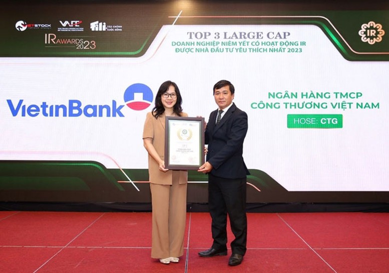 VietinBank lọt Top 3 doanh nghiệp được nhà đầu tư yêu thích nhất- Ảnh 1.