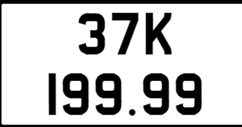 Kết quả đấu giá biển số ô tô ngày 30/9