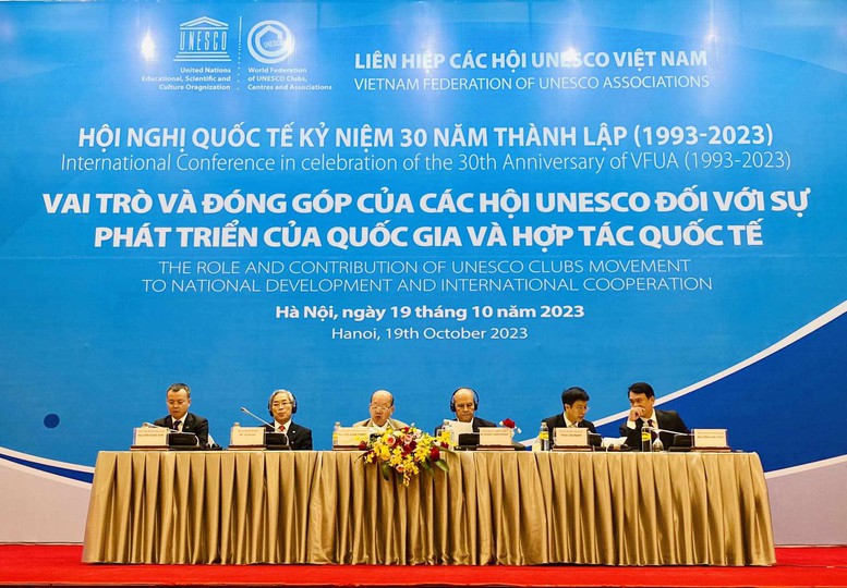 Liên hiệp các Hội UNESCO Việt Nam kỷ niệm 30 năm thành lập - Ảnh 1.