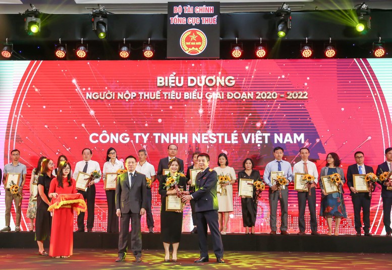 Nestlé Việt Nam tiếp tục được biểu dương vì thành tích đóng góp vào ngân sách nhà nước - Ảnh 1.