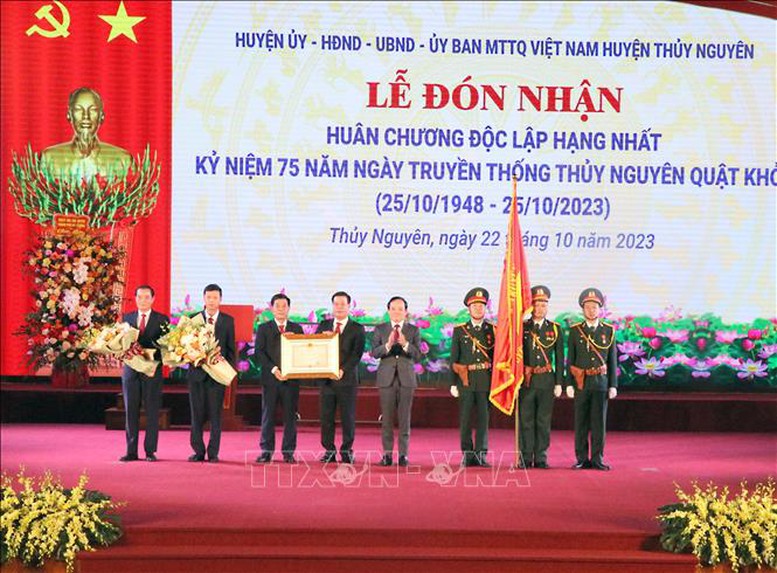 Kỷ niệm 75 năm Ngày truyền thống Thủy Nguyên quật khởi