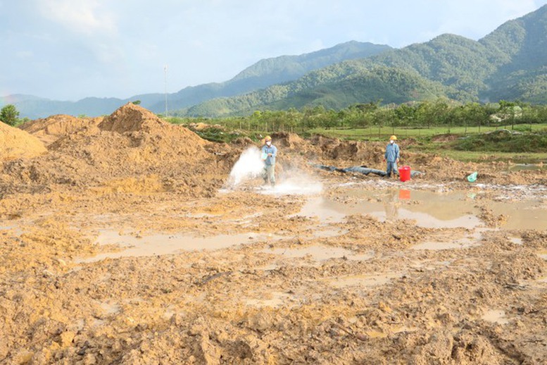 Hoàn thành xử lý hiện trường đất nhiễm chất độc dioxin tại sân bay A So - Ảnh 3.