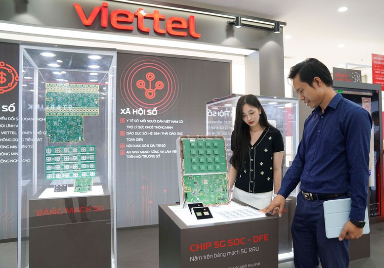 Viettel công bố Chip 5G và trợ lý ảo tại VIIE 2023 - Ảnh 1.