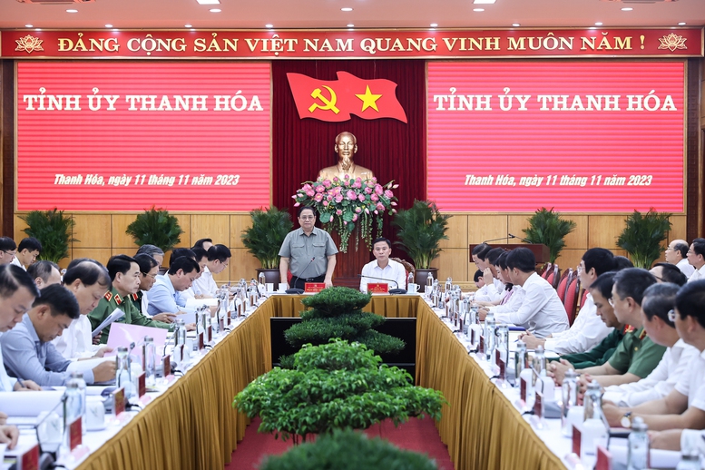 Thủ tướng: Giữ vững đoàn kết, thống nhất, xây dựng Thanh Hóa trở thành tỉnh kiểu mẫu- Ảnh 3.