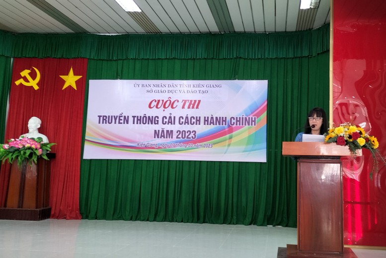 Đẩy mạnh CCHC trong ngành Giáo dục và Đào tạo tỉnh Kiên Giang- Ảnh 2.