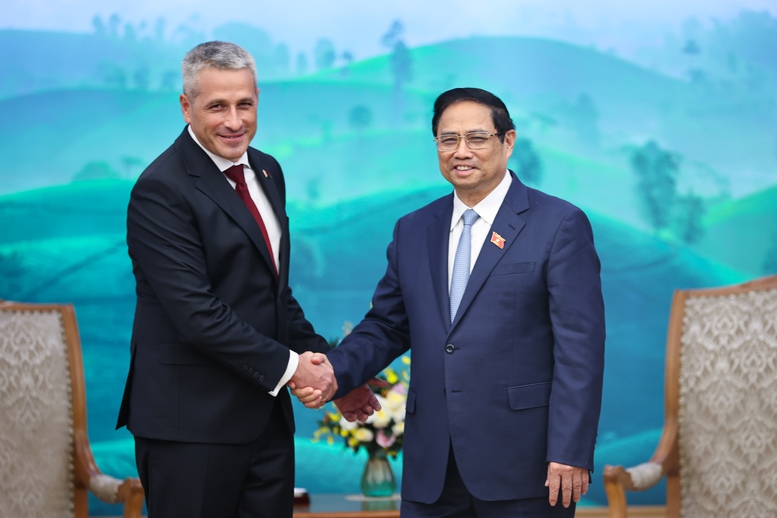 Thủ tướng Phạm Minh Chính tiếp Đại sứ Belarus- Ảnh 1.