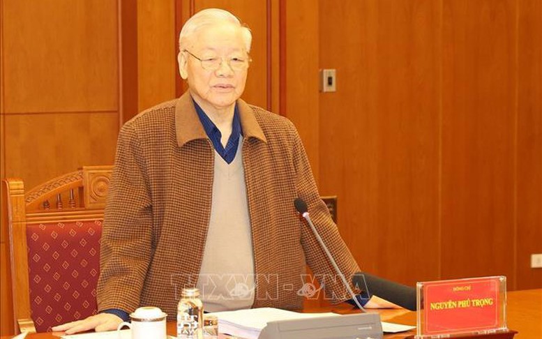 Tổng Bí thư Nguyễn Phú Trọng chủ trì cuộc họp Thường trực BCĐ Trung ương về phòng, chống tham nhũng, tiêu cực