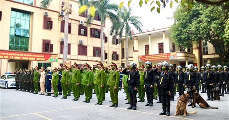 Mở cao điểm tấn công, trấn áp tội phạm, bảo đảm an ninh, trật tự Tết Nguyên đán Giáp Thìn 2024- Ảnh 1.