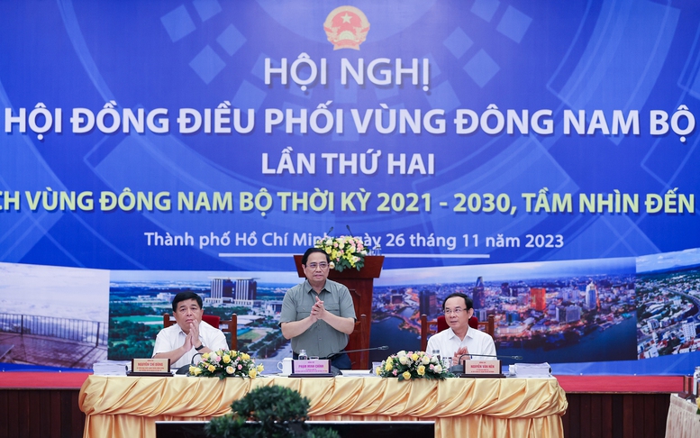 Thủ tướng chủ trì Hội nghị tham vấn quy hoạch vùng Đông Nam Bộ