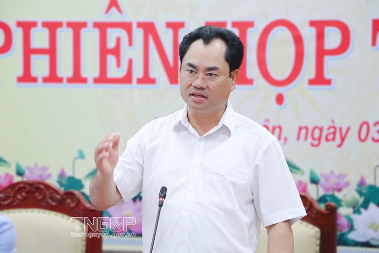Thái Nguyên họp bàn các giải pháp hoàn thành mục tiêu kinh tế xã hội - Ảnh 2.
