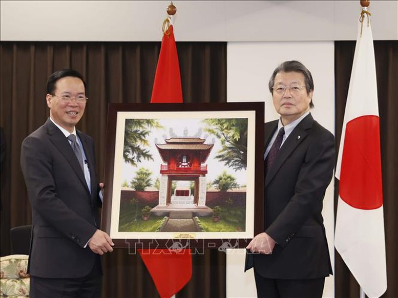 Chủ tịch nước Võ Văn Thưởng thăm Đại học Kyushu, Nhật Bản- Ảnh 3.