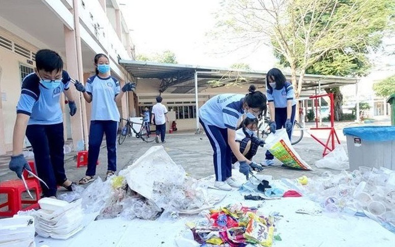 Đà Nẵng thí điểm triển khai mô hình trường học xanh giảm rác thải