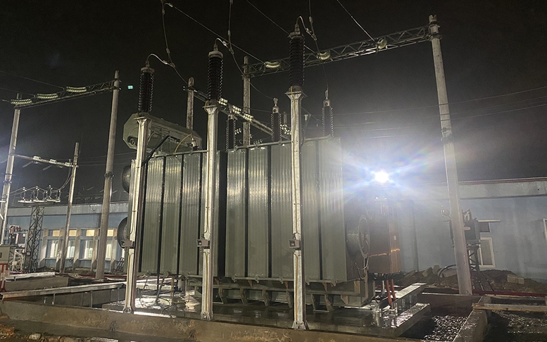 Hoàn thành nâng công suất máy biến áp 110kV Trạm biến áp 220kV Huế