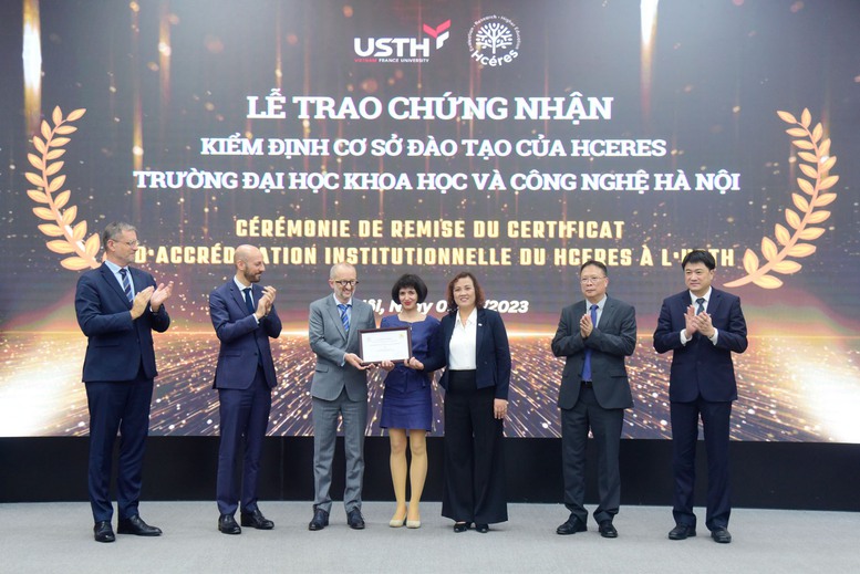 Trường Đại học Khoa học và Công nghệ Hà Nội đạt chuẩn kiểm định HCERES- Ảnh 1.