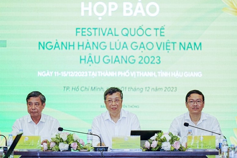 Lần đầu tiên tổ chức Festival quốc tế ngành hàng lúa gạo Việt Nam- Ảnh 2.