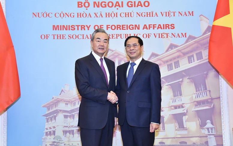Bộ trưởng Ngoại giao Bùi Thanh Sơn hội đàm với Bộ trưởng Bộ Ngoại giao Trung Quốc Vương Nghị