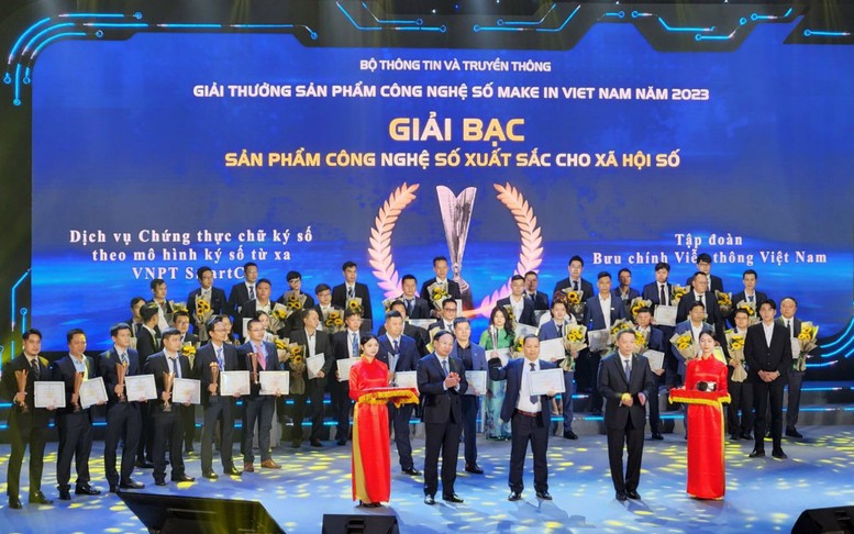 VNPT 'chinh phục' sản phẩm số Make in Vietnam 2023