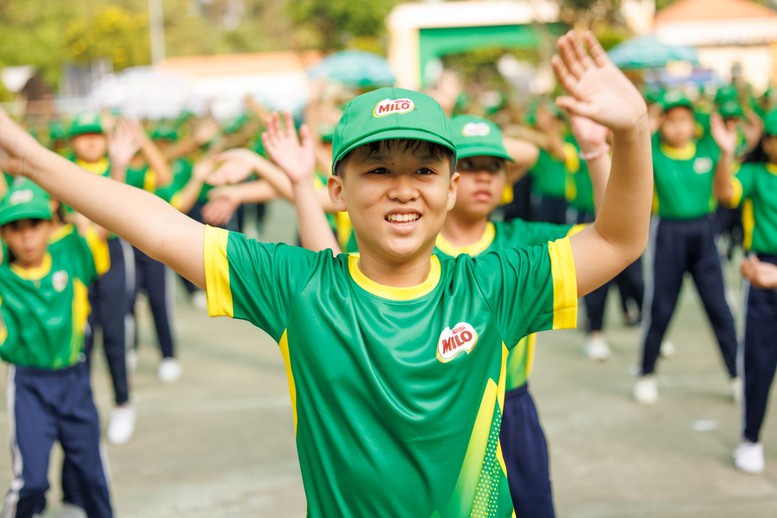 11.032 học sinh lập kỷ lục Việt Nam với màn đồng diễn thể dục ấn tượng- Ảnh 2.