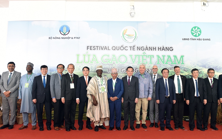 Phó Thủ tướng tiếp các đoàn quốc tế dự Festival lúa gạo 2023