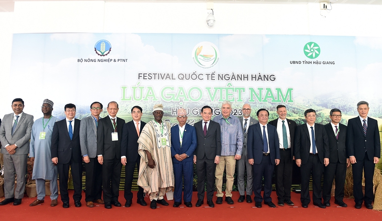 Phó Thủ tướng tiếp các đoàn quốc tế dự Festival lúa gạo 2023- Ảnh 2.