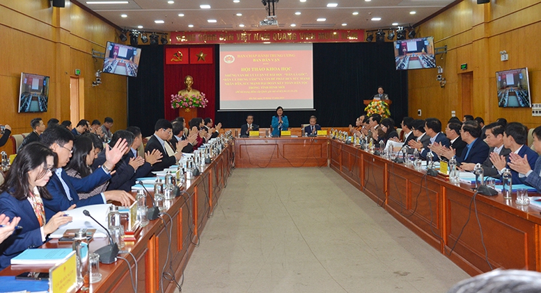 'Nhân dân là trung tâm, là chủ thể' trong phát huy sức mạnh đại đoàn kết toàn dân tộc- Ảnh 1.