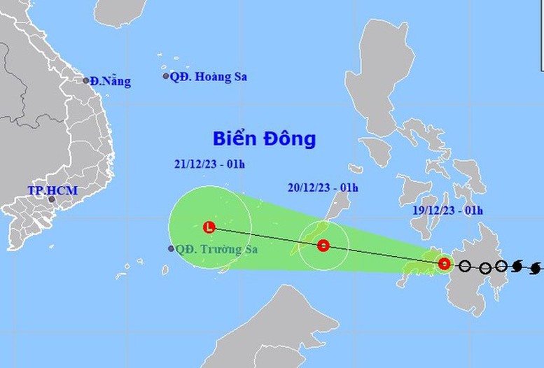 Lực lượng Công an nhân dân chủ động ứng phó với diễn biến của áp thấp nhiệt đới- Ảnh 1.