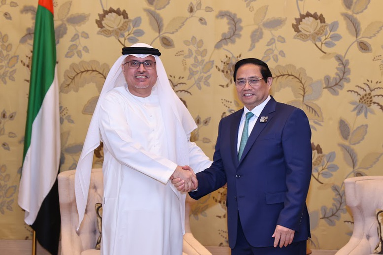 Thủ tướng Phạm Minh Chính tiếp Bộ trưởng Nguồn nhân lực UAE- Ảnh 1.