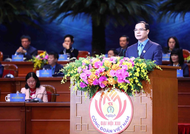 Đại hội Công đoàn Việt Nam lần thứ XIII: Chuyển hướng mạnh mẽ trong hoạt động công đoàn- Ảnh 2.