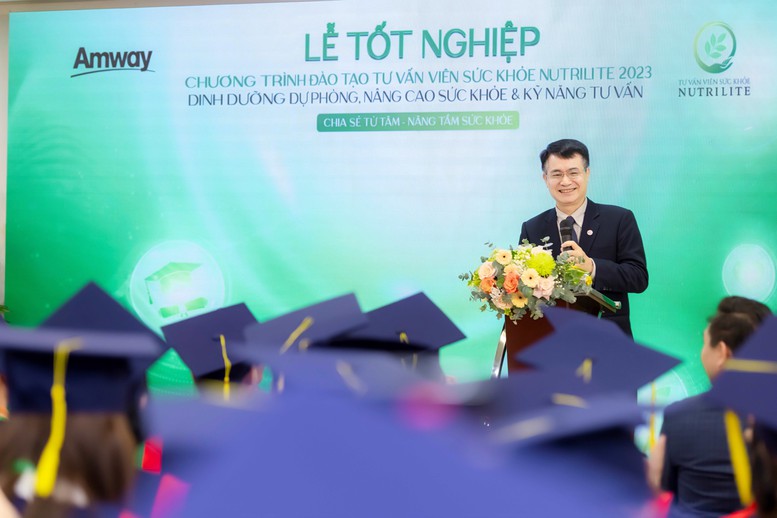 Hơn 180 học viên tốt nghiệp tư vấn viên Sức khỏe Dinh dưỡng Nutrilite 2023- Ảnh 1.