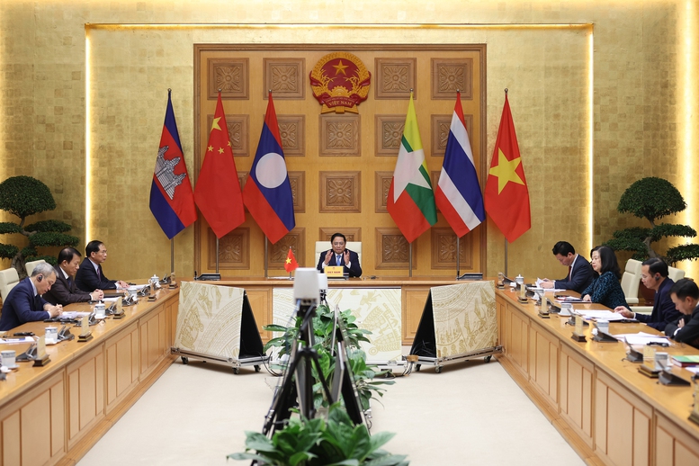 Thủ tướng Phạm Minh Chính đề xuất 3 ưu tiên hợp tác để sáu nước Mekong-Lan Thương vươn lên mạnh mẽ- Ảnh 3.