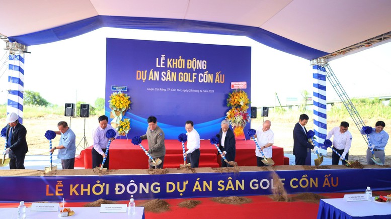 Khởi động Dự án Sân Golf Cồn Ấu - Dự án đẳng cấp, góp phần quan trọng thay đổi diện mạo TP. Cần Thơ- Ảnh 1.