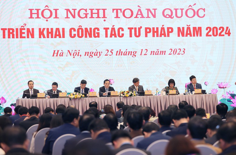 Nhiều thành tựu trong công tác tư pháp năm 2023- Ảnh 2.