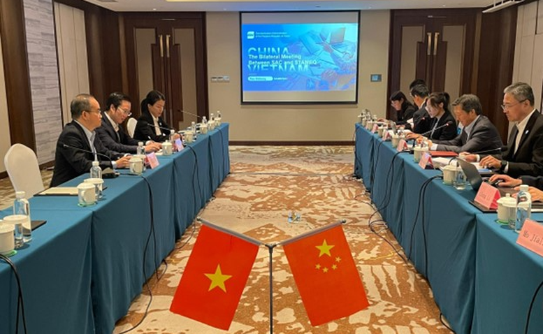 Thúc đẩy hợp tác lĩnh vực tiêu chuẩn hóa, hỗ trợ thương mại song phương Việt Nam - Trung Quốc- Ảnh 1.
