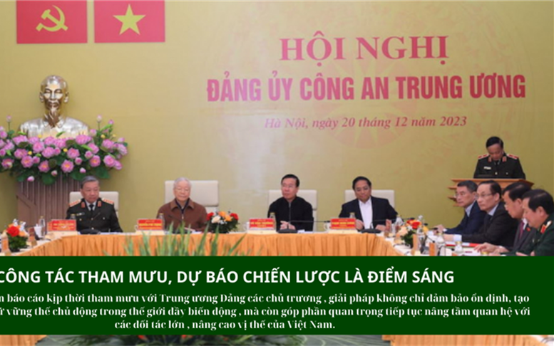 10 dấu ấn nổi bật của lực lượng Công an nhân dân năm 2023