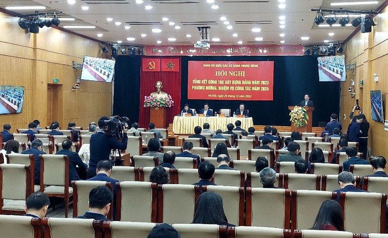 Đảng Bộ Khối các cơ quan Trung ương triển khai nhiệm vụ công tác năm 2024- Ảnh 2.