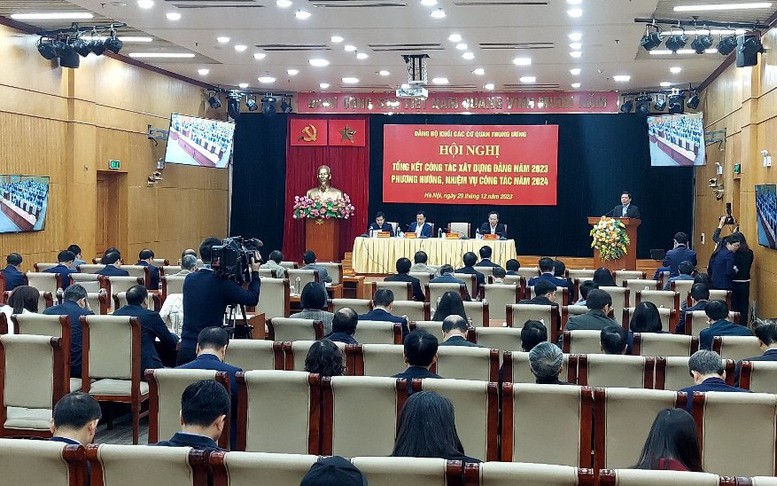 Đảng Bộ Khối các cơ quan Trung ương triển khai nhiệm vụ công tác năm 2024