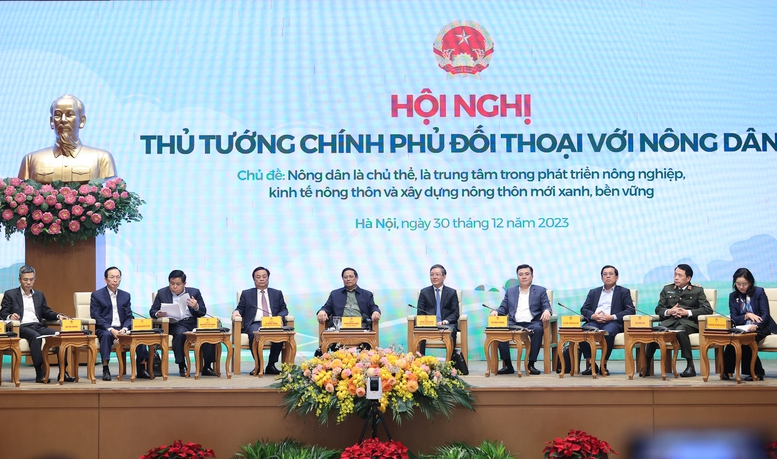Thủ tướng Chính phủ chủ trì Hội nghị đối thoại với nông dân năm 2023- Ảnh 1.