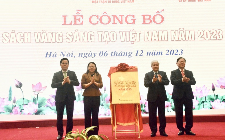 Sách vàng Sáng tạo Việt Nam 2023: Lan tỏa khát vọng sáng tạo, đam mê nghiên cứu khoa học