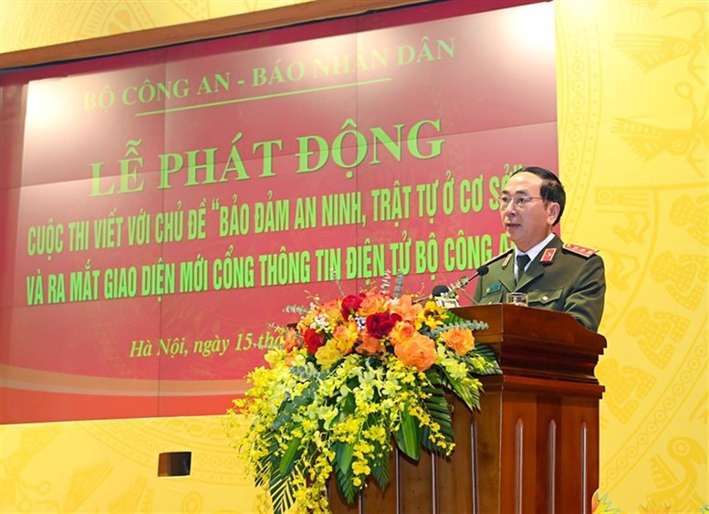 Ra mắt giao diện mới Cổng TTĐT Bộ Công an: Đẩy mạnh chuyển đổi để theo kịp dòng chảy của cuộc sống - Ảnh 2.