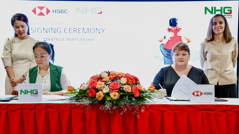 NHG ký kết hợp tác với ngân hàng quốc tế HSBC - Ảnh 1.