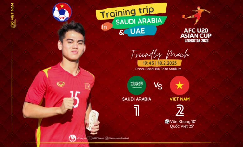 U20 Việt Nam thắng đương kim vô địch U20 châu Á trong trận giao hữu - Ảnh 1.