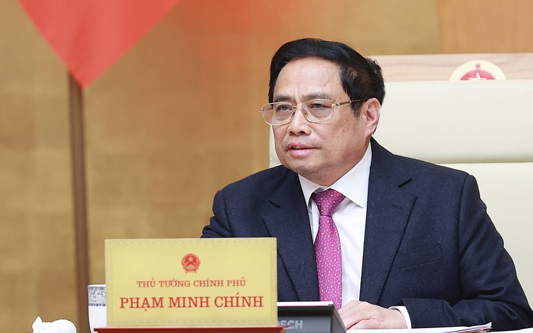 Thủ tướng chủ trì phiên họp Chính phủ chuyên đề xây dựng pháp luật tháng 1/2023
