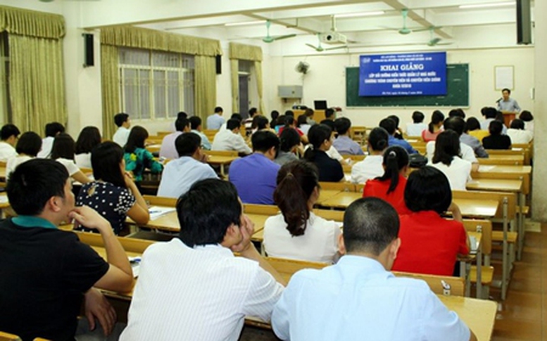 Sửa quy định về kinh phí đào tạo, bồi dưỡng cán bộ, công chức